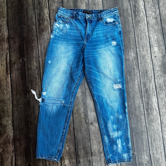 👖 Abercrombie & Fitch High Rise Girlfriend Jeans 💙 - Picture 2 of 5